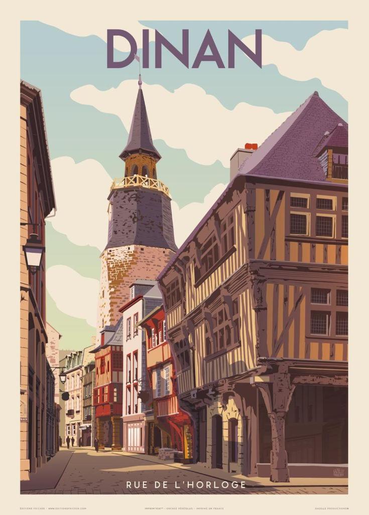Petit Manoir Proche Dinan - Chambre D'Hotes Lanvallay 외부 사진